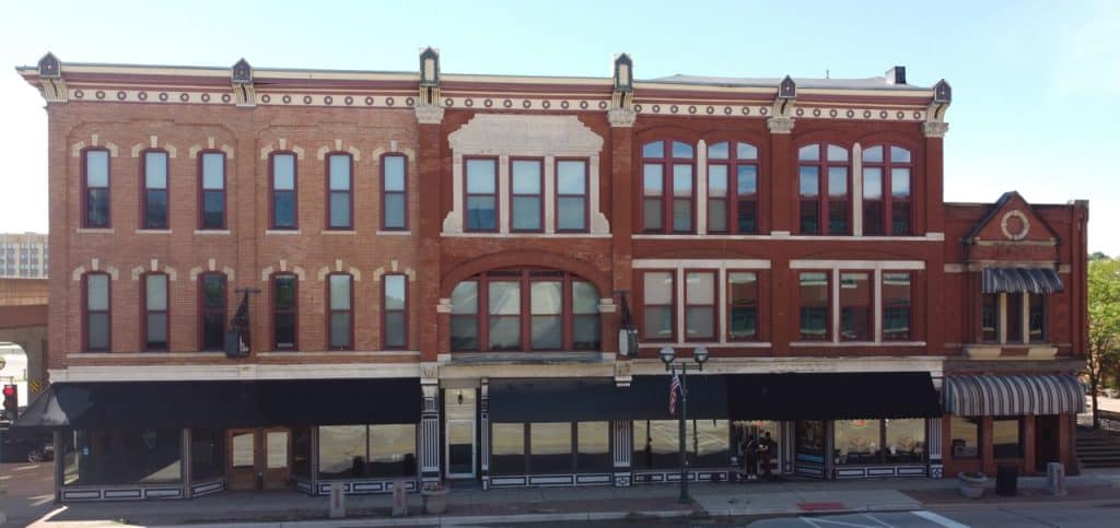 downtown buildings